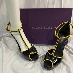 Ralph Lauren - Peep toe stiletto. Class and elegance in one.